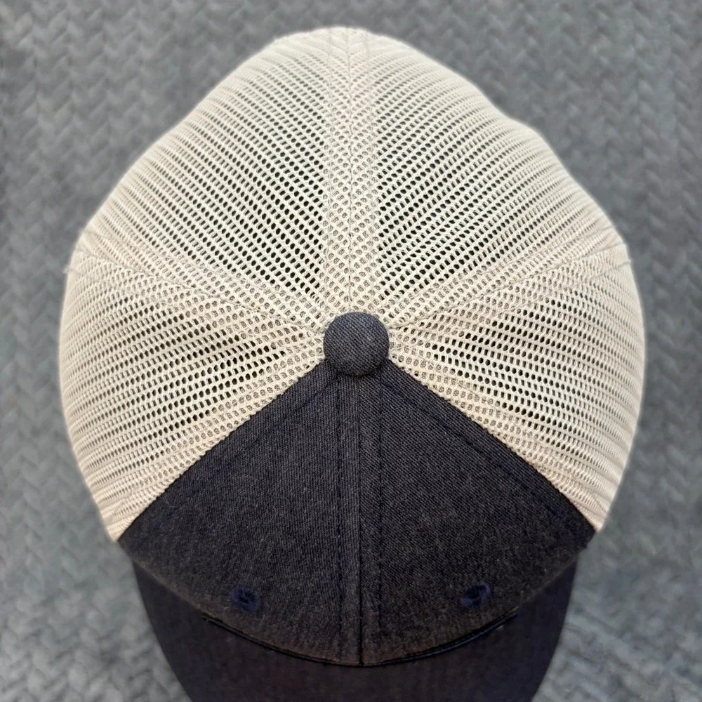 Richardson 115 Harrell Where Love Lives On Trucker Hat Navy White Snapback Cap